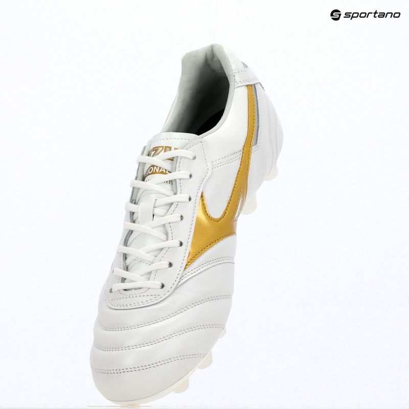 Buty piłkarskie Mizuno Morelia II Japan FG white/football gold/galaxy silver 12