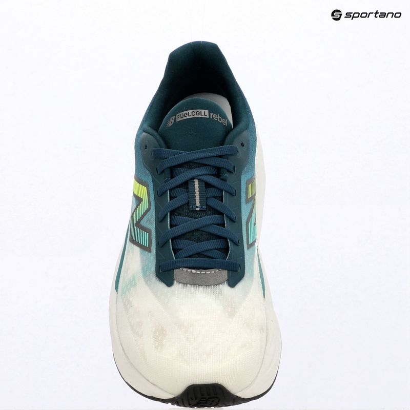 Buty do biegania męskie New Balance FuelCell Rebel V5 medusa green/faded teal 19
