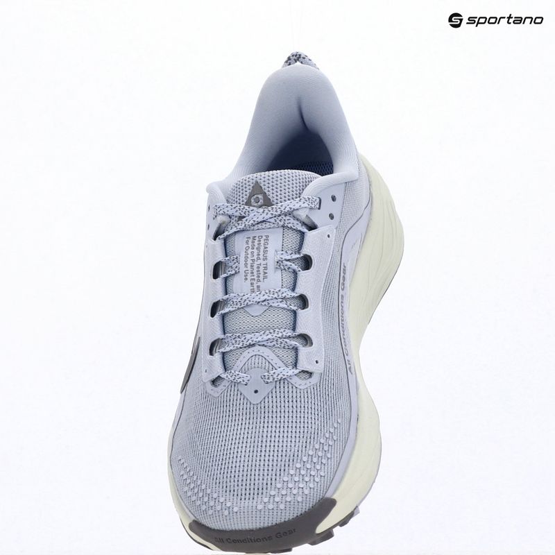 Buty do biegania damskie Nike ACG Pegasus Trail ghost/mineral slate/cement grey 14