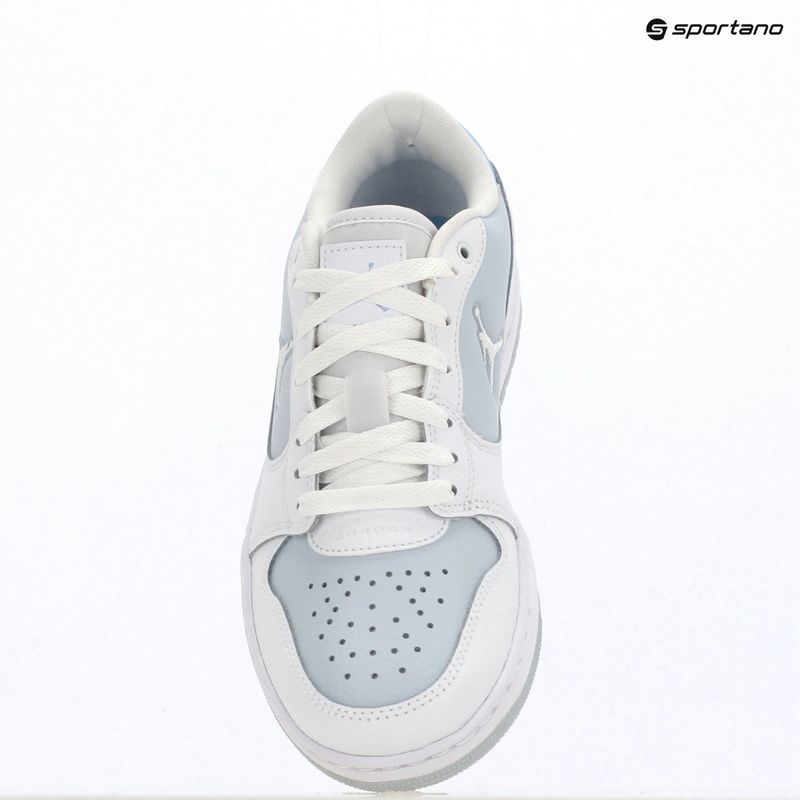 Buty damskie Jordan Court Connect Low white/aura/psychic blue 14