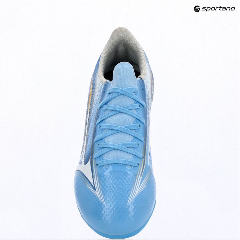 Buty piłkarskie dziecięce Mizuno Alfa III Select Jr FG celeste/white 12