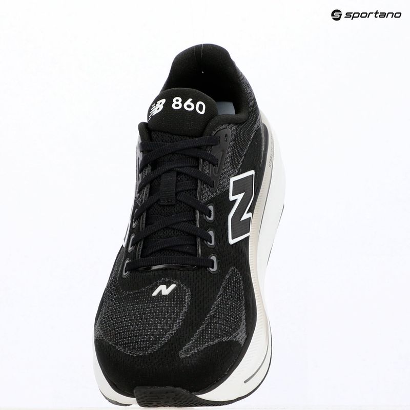 Buty do biegania męskie New Balance Fresh Foam 860's V15 black/ 103 white 13
