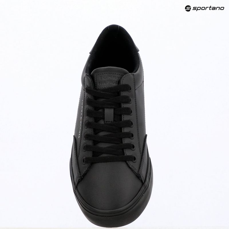 Trampki męskie Tommy Hilfiger Vulc Core RBW Long Lace Leather black 9