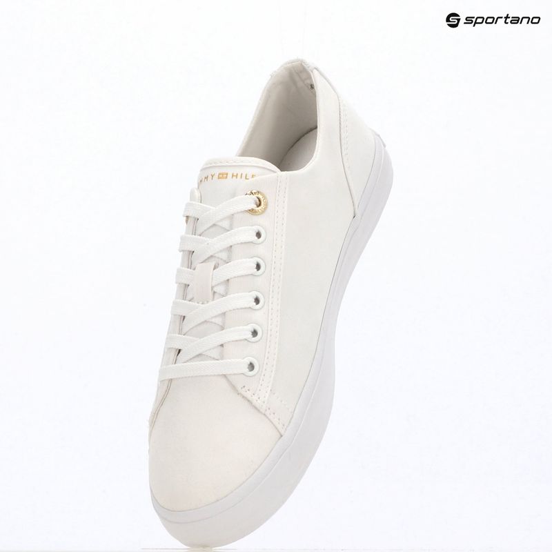 Trampki damskie Tommy Hilfiger Foxing Sneaker Canvas white 9