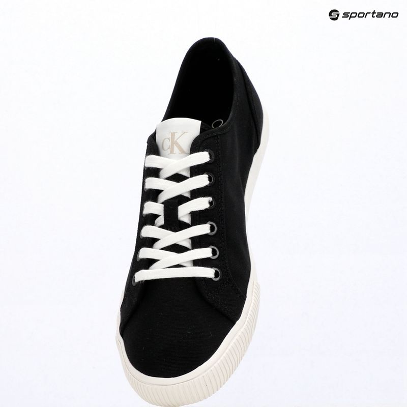 Trampki męskie Calvin Klein YM0YM01209 3 Ess Vulc Low Mg Canvas ck black/bright white 9