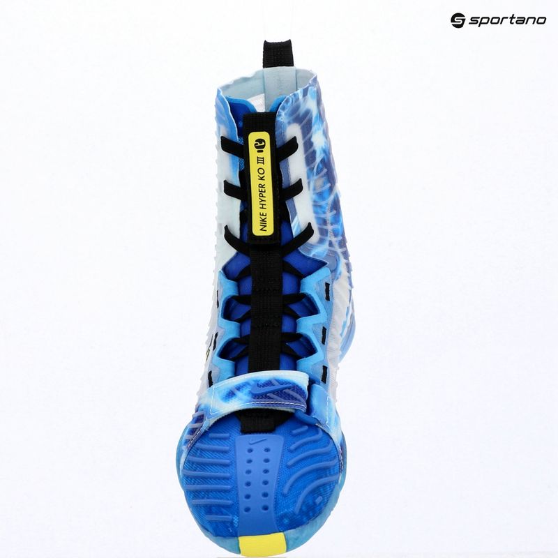 Buty bokserskie Nike HyperKo 3 SE photo blue/sonic yellow 18