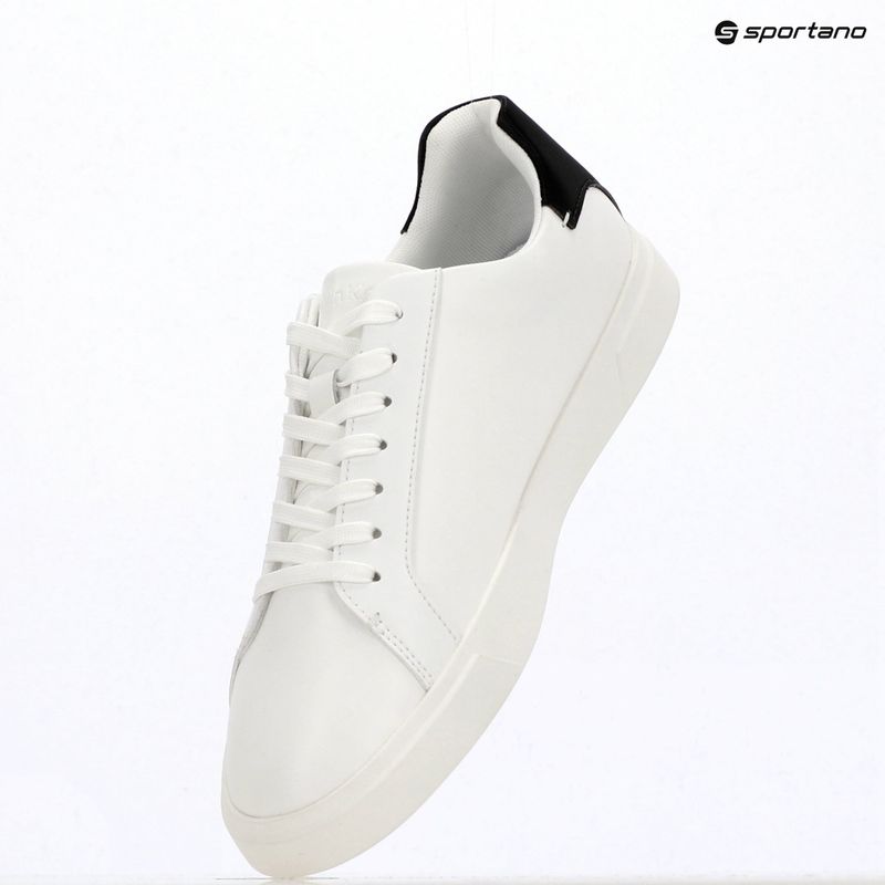 Buty damskie Calvin Klein HW0HW03146 Low Pro Cups Leather bright white/black 9