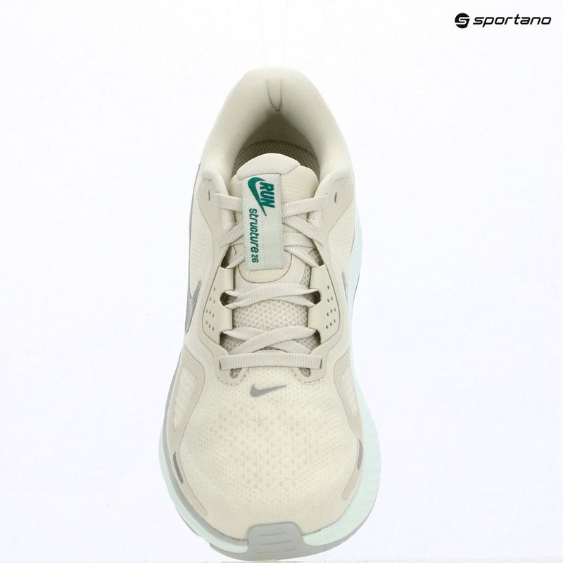Buty do biegania damskie Nike Structure 26 sea glass/light silver/metallic silver 14