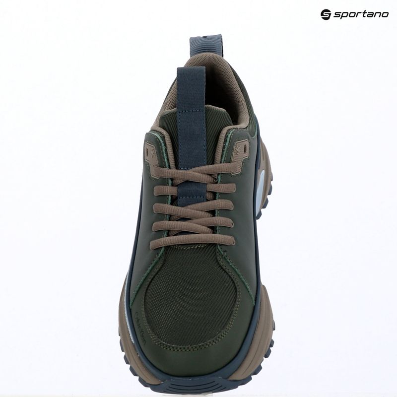 Buty męskie Calvin Klein YM0YM01417 Hike Runner Laceup Tech Mix thym/taupe smog 9