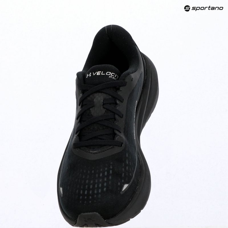Buty do biegania męskie Under Armour Velociti Pace black/black/metallic silver 10