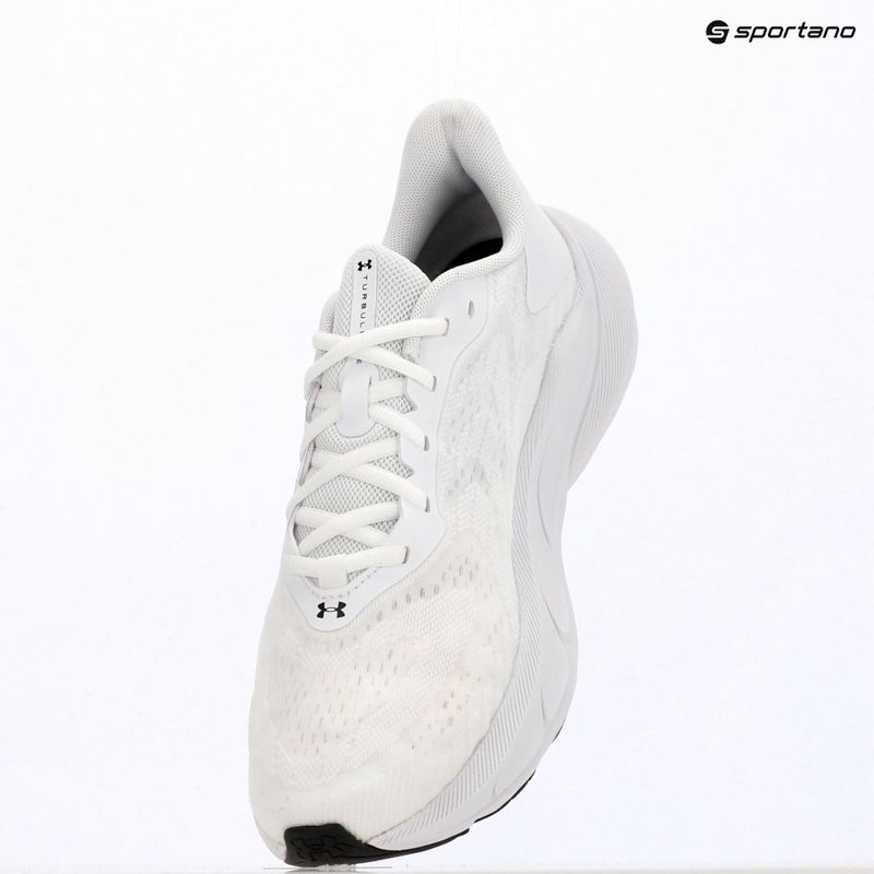 Buty do biegania męskie Under Armour Turbulance 3 white/black/distant gray 10
