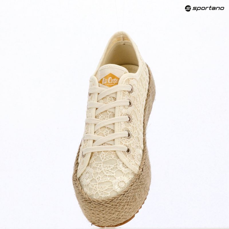 Espadryle damskie Lee Cooper LCW-26-31-4328LA beige 11