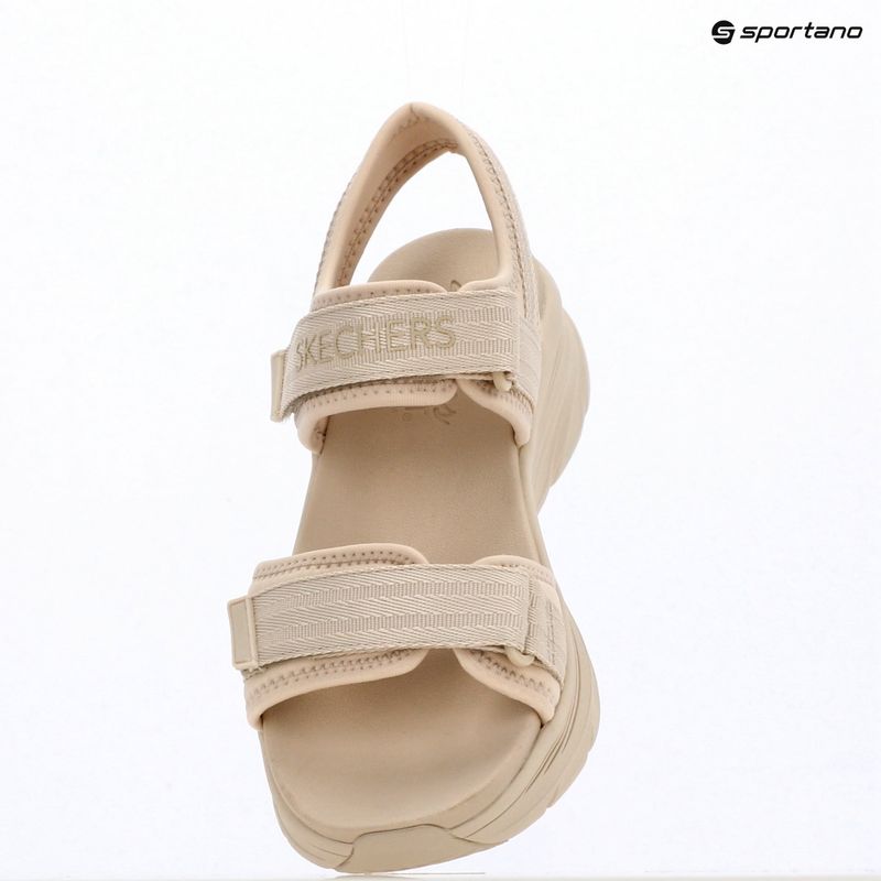 Sandały damskie SKECHERS D'Lux Walker Adored Days beige 11