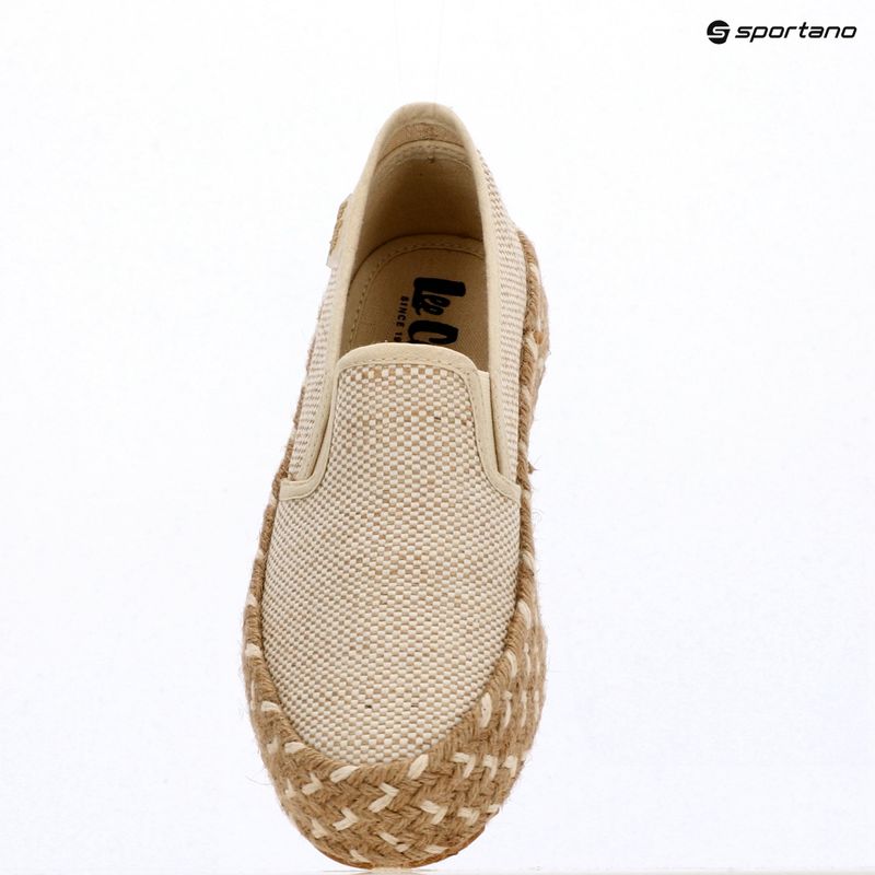 Espadryle damskie Lee Cooper LCW-26-31-4332LA beige 11