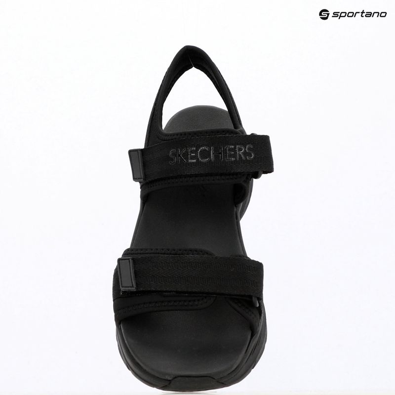 Sandały damskie SKECHERS D'Lux Walker Adored Days black 11