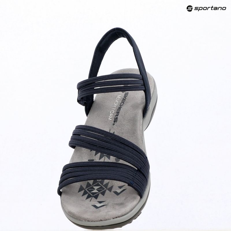 Sandały damskie SKECHERS Reggae Slim Coffee Run blue 11