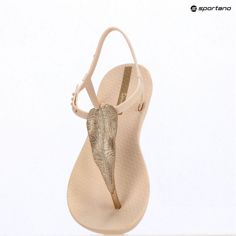 Sandały damskie Ipanema Class Flora beige/gold 12