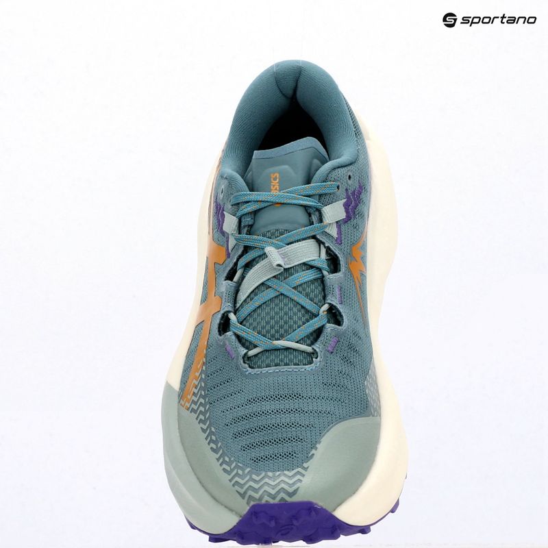 Buty do biegania damskie ASICS Trabuco Max 5 foggy teal/radiant amethyst 10