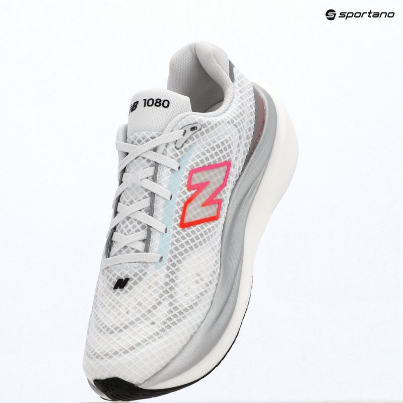 Buty do biegania męskie New Balance 1080's V15 103 white/pink heat/tangerine heat 9