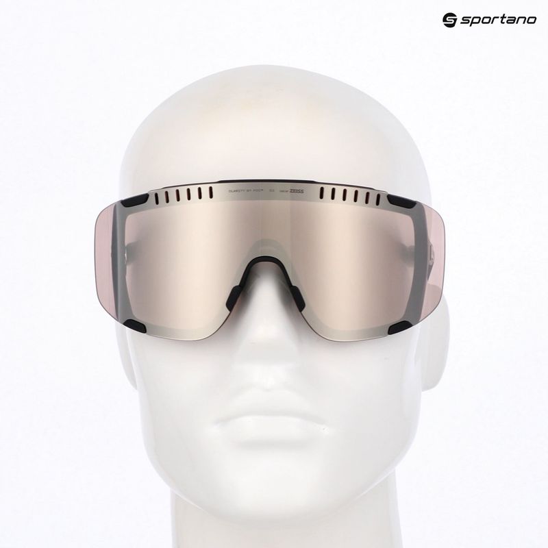 Okulary przeciwsłoneczne POC Devour uranium black/clarity trail/partly sunny silver 6