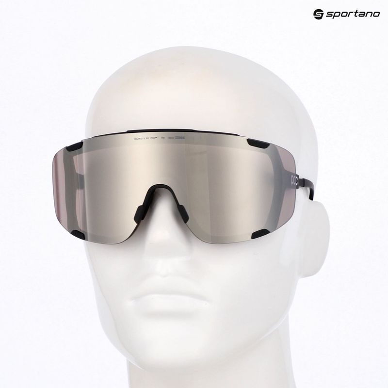 Okulary przeciwsłoneczne POC Devour uranium black/clarity road/sunny silver 6