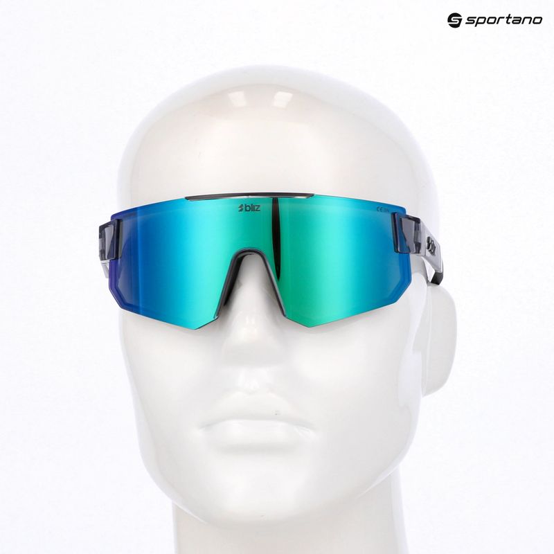 Okulary przeciwsłoneczne Bliz P005S crystal black/green green multi 7