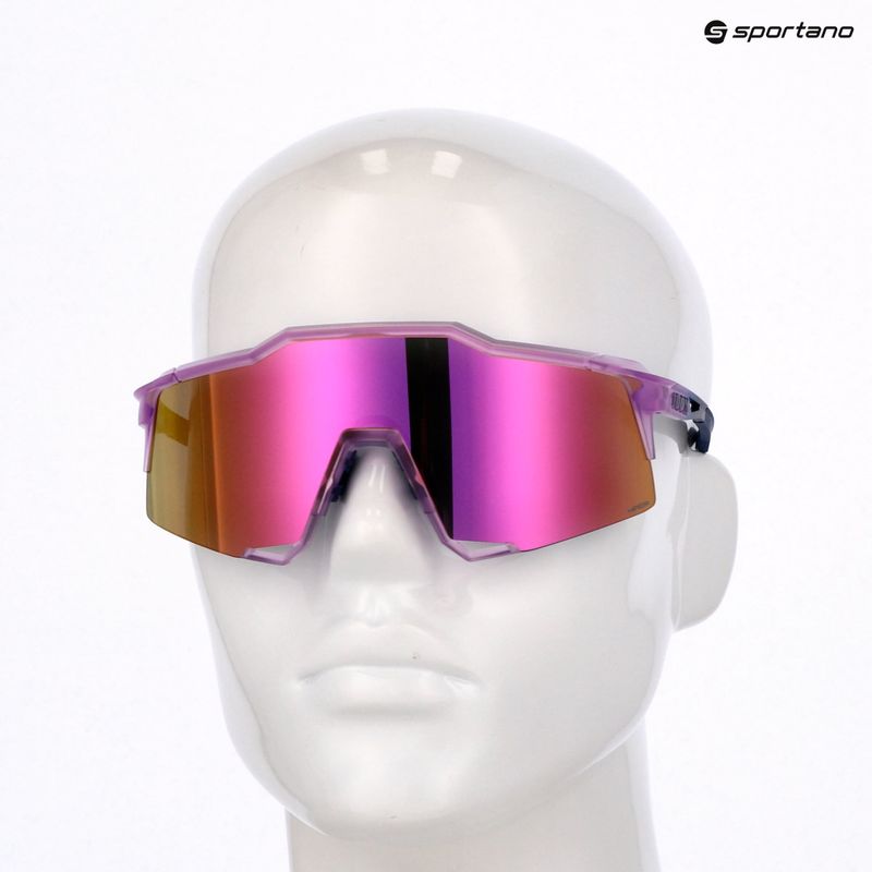 Okulary przeciwsłoneczne 100% Speedcraft toyoko/hiper vital pink mirror 7