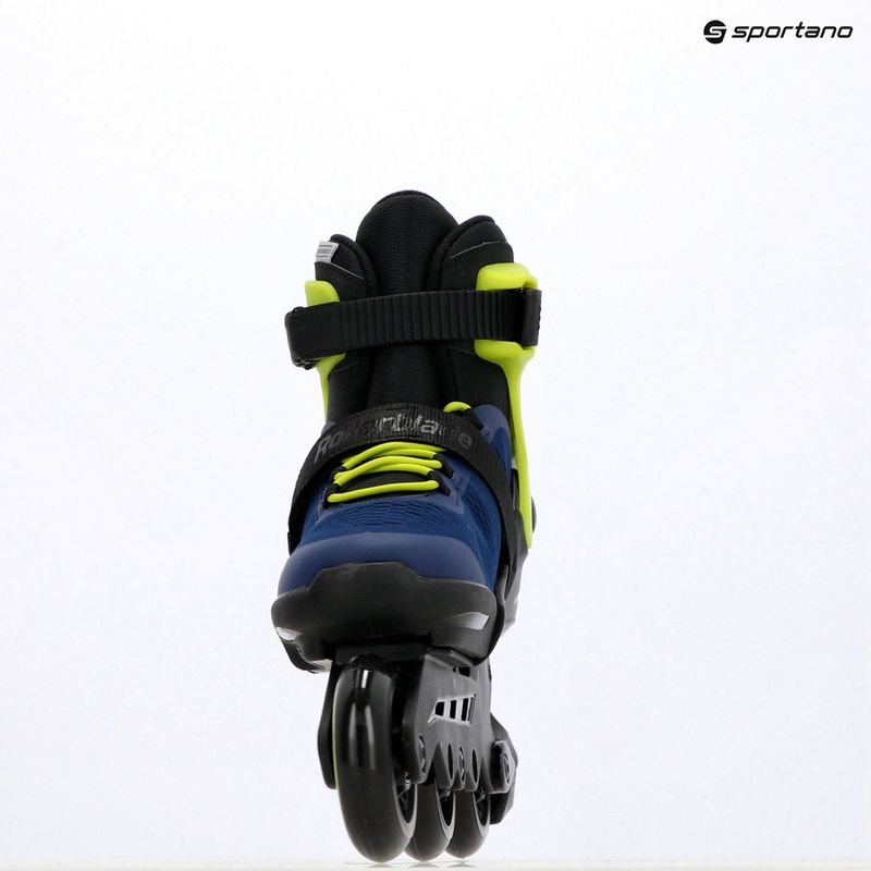 Rolki dziecięce Rollerblade Microblade 3WD Jr blue royal/lime 10
