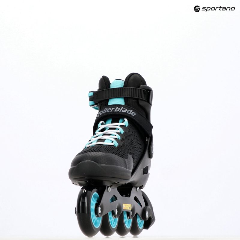 Rolki damskie Rollerblade Sirio 80 W black/teal blue 10