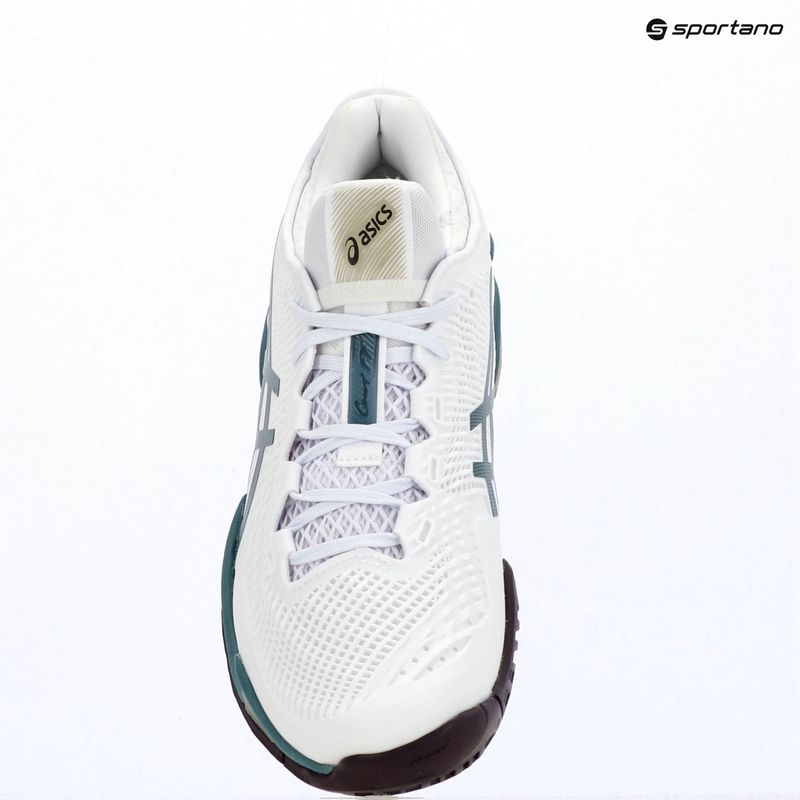Buty do tenisa męskie ASICS Court FF 3 white/foggy teal 9