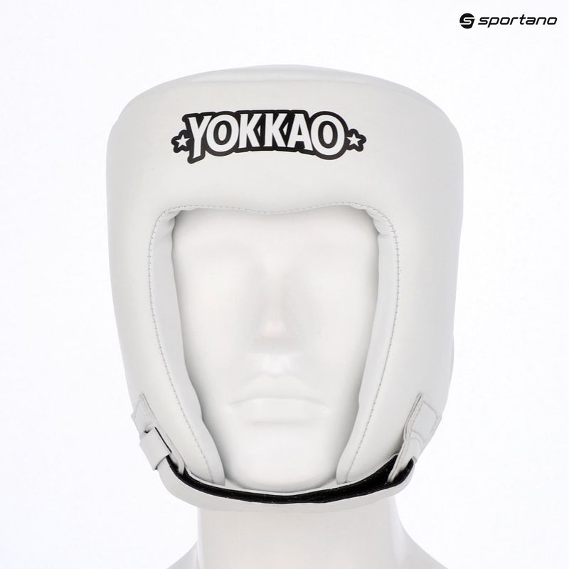 Kask bokserski YOKKAO Competition white 11