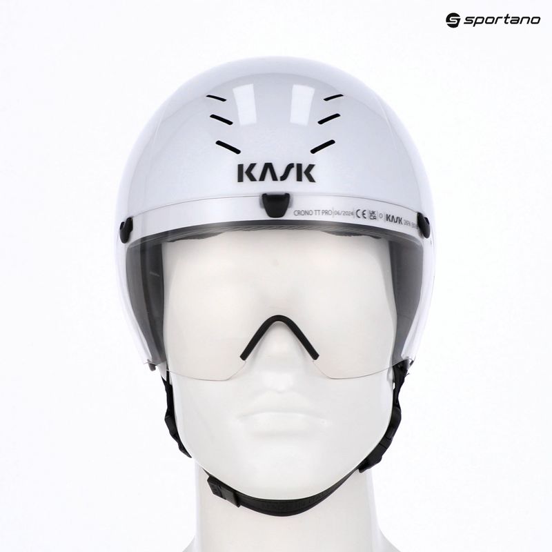 Kask rowerowy KASK Bambino Pro white/clear 19