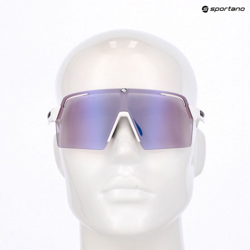 Okulary przeciwsłoneczne Rudy Project Spinshield Pro white gloss/impactx photochromic 2 laser purple 8