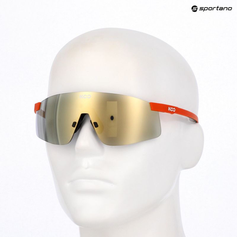 Okulary przeciwsłoneczne Koo Nova sunset matt/gold mirror 7