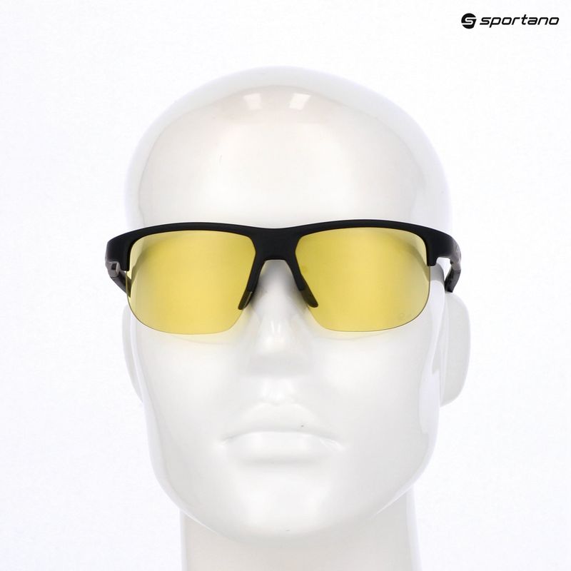 Okulary przeciwsłoneczne Alpina Eagle Q-Lite black matt/yellow 7