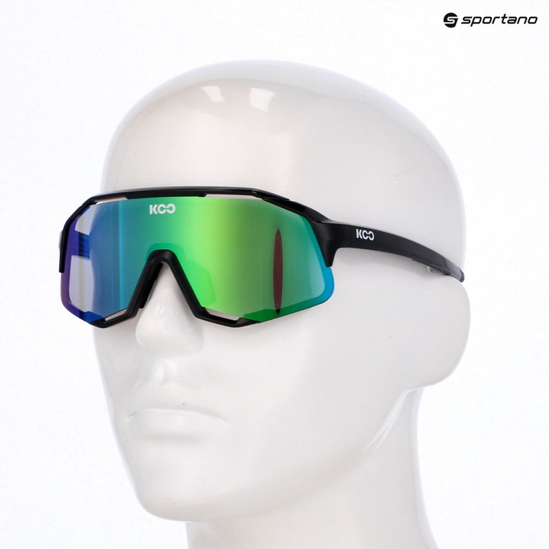 Okulary przeciwsłoneczne Koo Demos black/green mirror 5