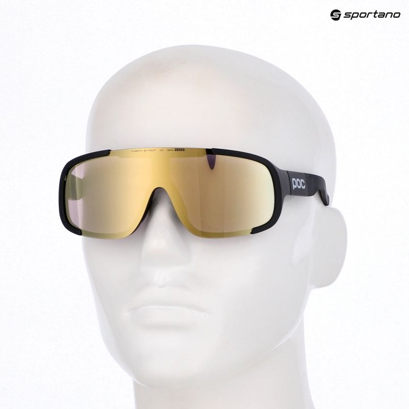 Okulary przeciwsłoneczne POC Aspire Mid uranium black/clarity road/partly sunny gold 6