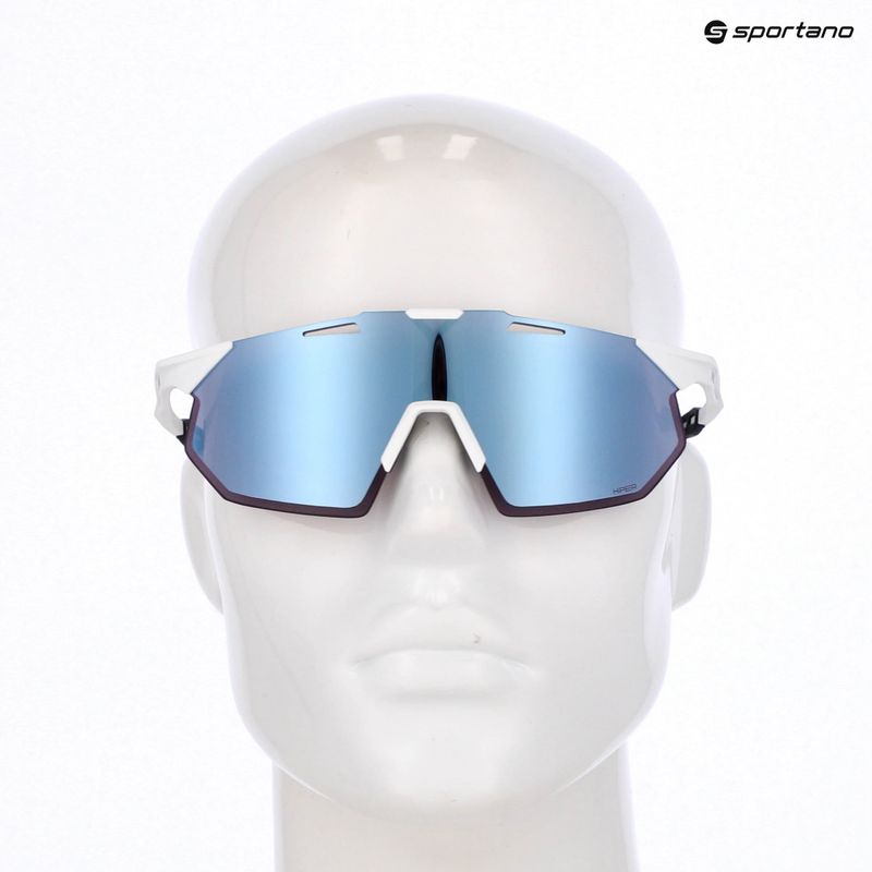 Okulary przeciwsłoneczne 100% Hypercraft SQ soft tact white/hiper blue multilayer 5