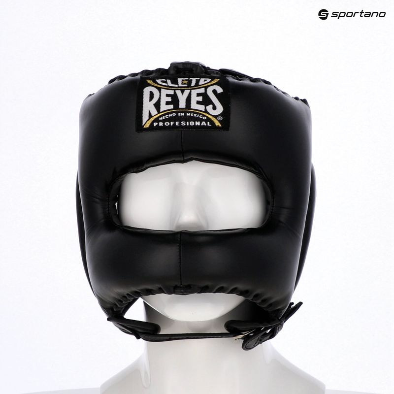 Kask bokserski Cleto Reyes With Pointed Face Nylon Bar black 3