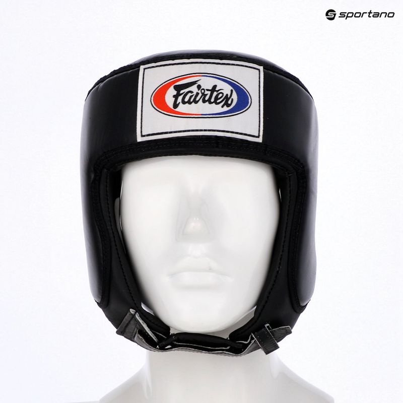 Kask ochronny Fairtex Muay Thai & Kickboxing Competition black 6