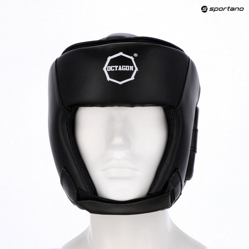 Kask bokserski Octagon Panama black 7