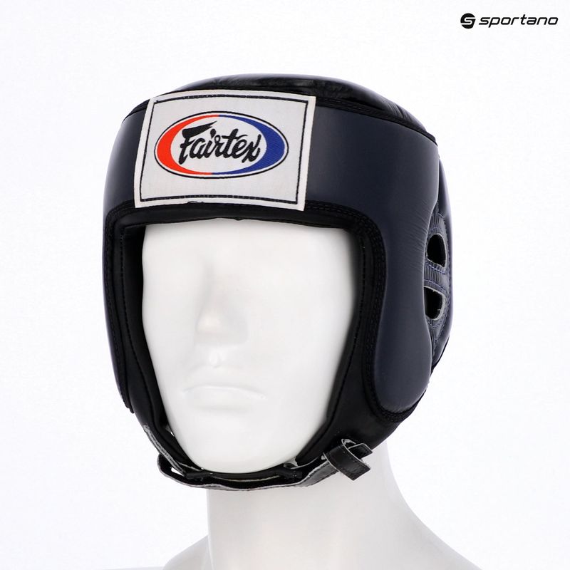 Kask ochronny Fairtex Muay Thai & Kickboxing Competition blue 4