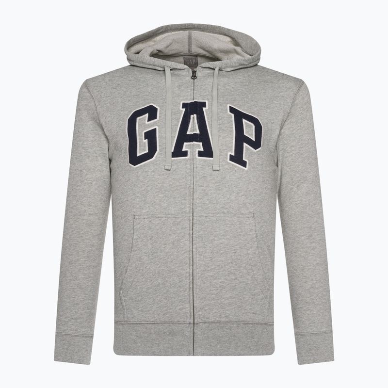 Bluza męska GAP XLS FT Arch FZ HD b10 grey heather 5