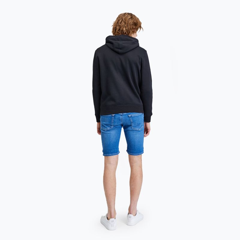 Bluza męska GAP V-Heritage Logo FZ true black 3