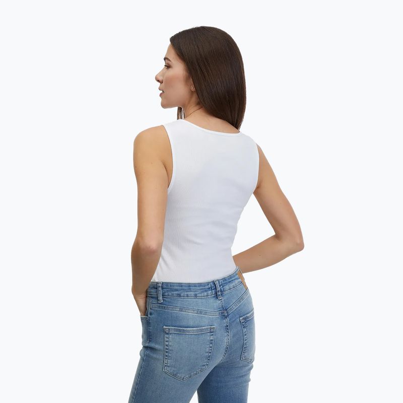 Koszulka damska GAP Logo Tank white global 3