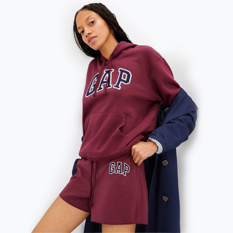 Bluza damska GAP V-Gap Heritage PO HD ruby wine