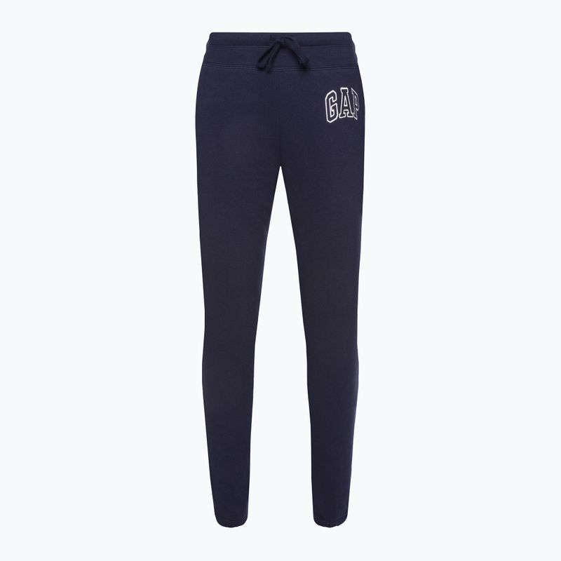 Spodnie damskie GAP V-Gap Heritage Jogger navy uniform 2