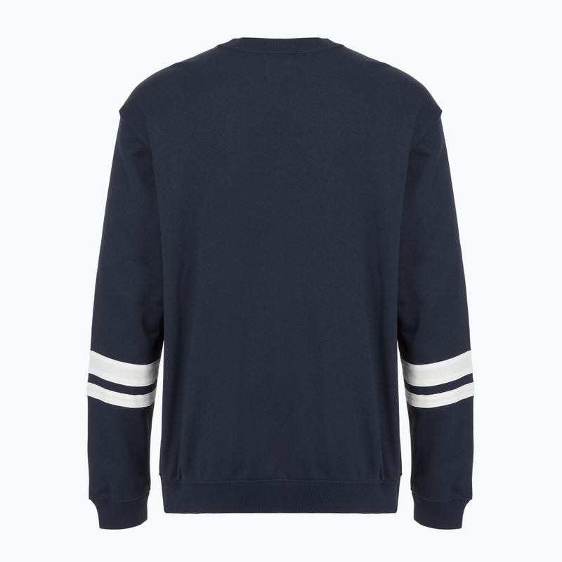 Bluza męska GAP Logo Piping Crewneck blue navy 2