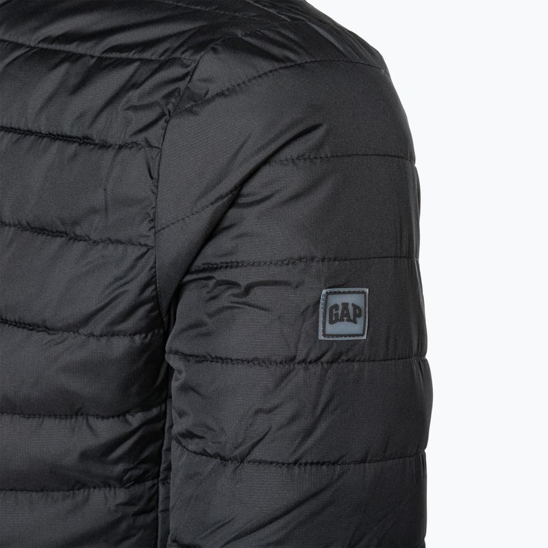 Kurtka męska GAP V-Frch Logo LTWT Puffer true black 5
