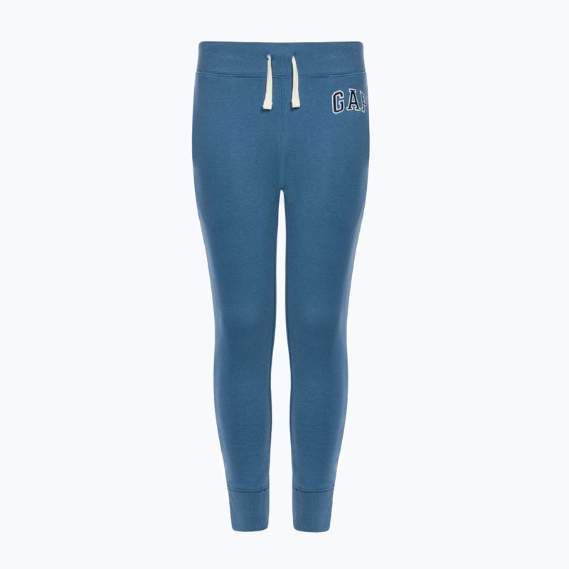 Spodnie dziecięce GAP V-Fall Fash Logo Jogger bainbridge blue